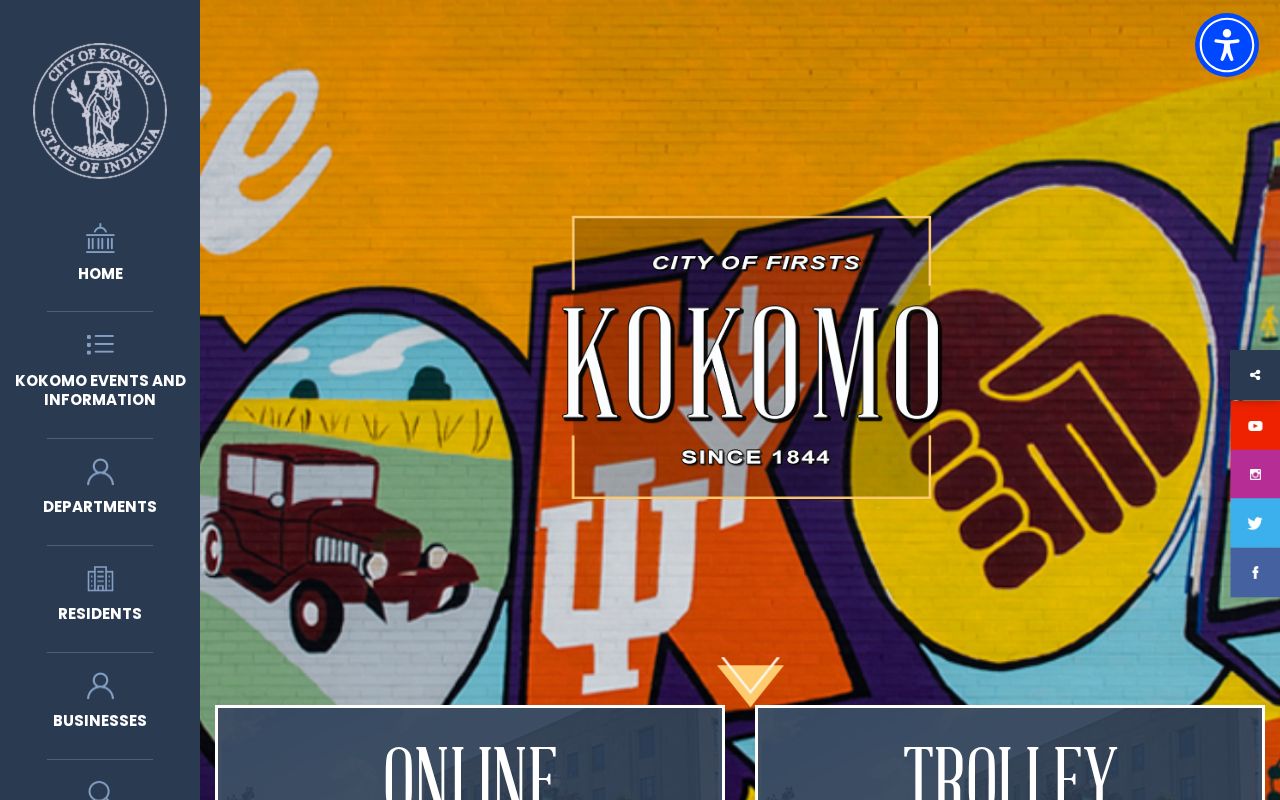 Kokomo city government information for Kokomo court docket routing
